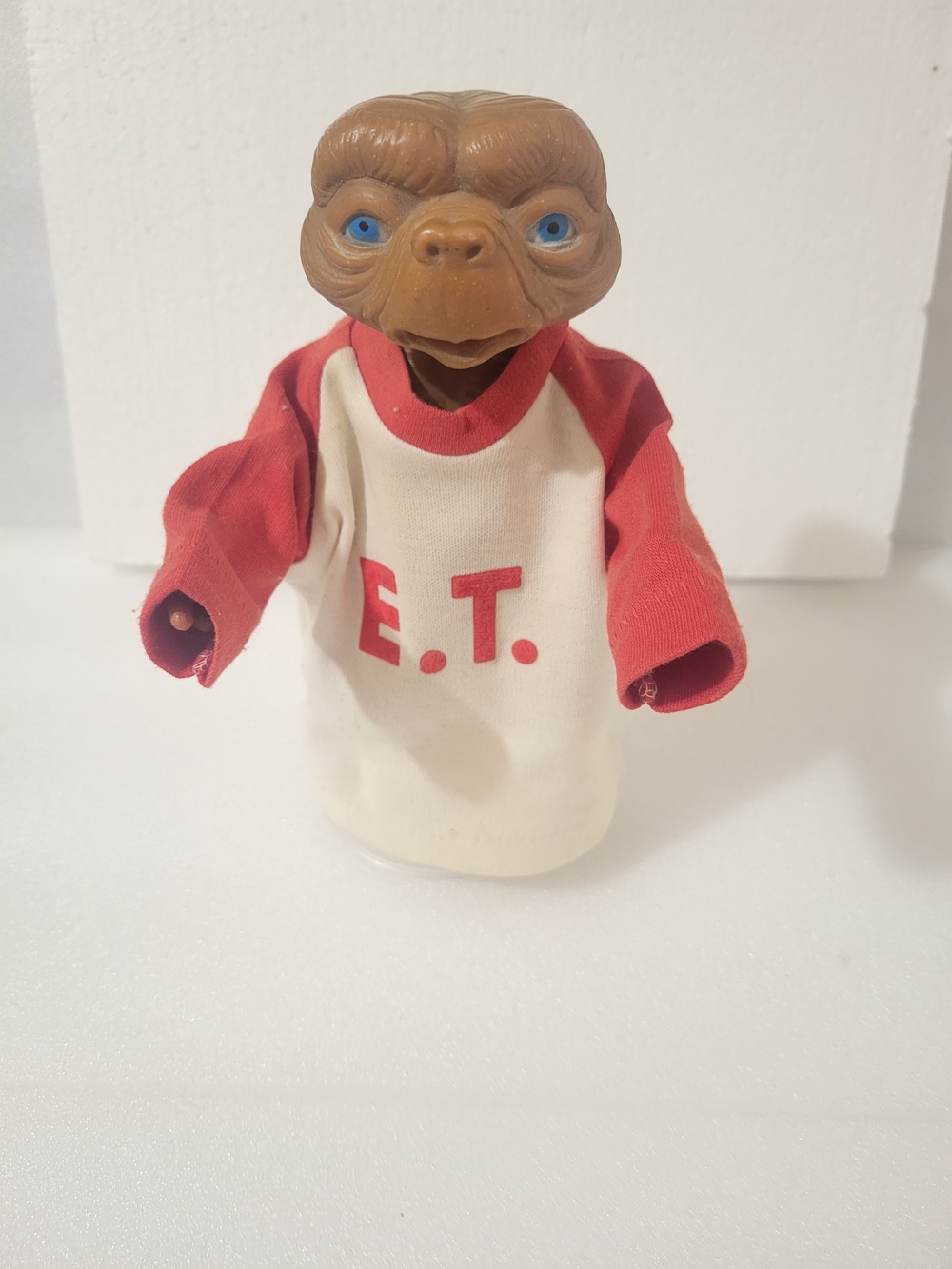 E.T. Classic Figure with Red & Cream Shirt